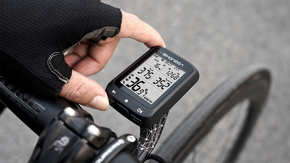 GPS велонавигатор SHANREN MILES | ВеликиКолеса.
