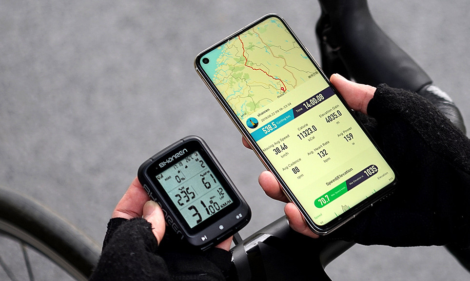 GPS велонавигатор SHANREN MILES | ВеликиКолеса.