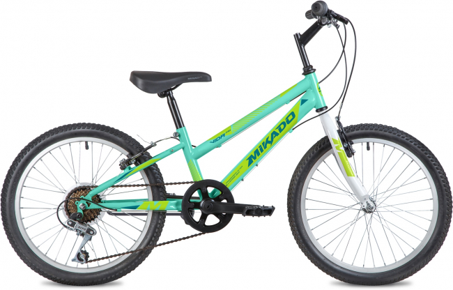 Велосипед MIKADO 20 VIDA KID зеленый, сталь, размер 10