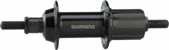 Втулка задняя Shimano Tourney TX500 v-br 10x135мм гайки черный