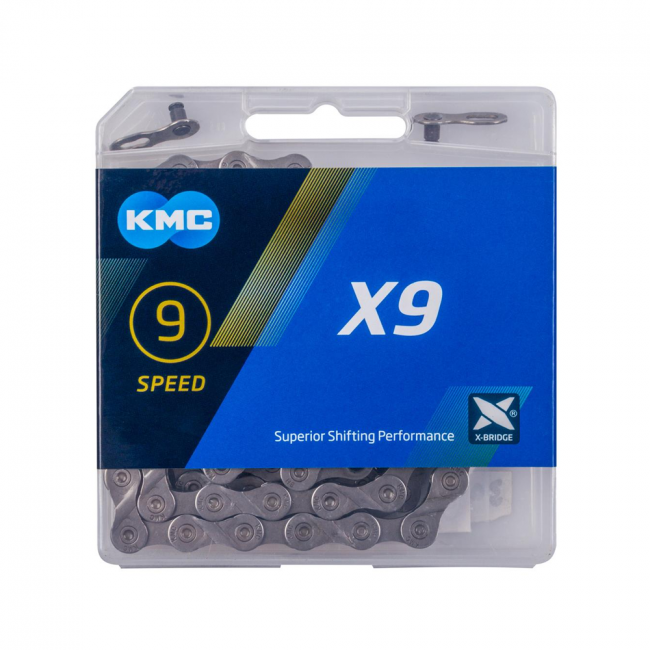 Цепь KMC X9 9 скоростей