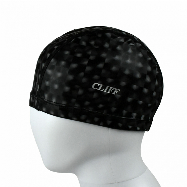 Шапочка для плавания взрослая CLIFF 3D CS-530 полиэстер-полиуретан