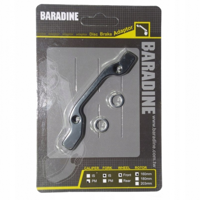 Адаптер дискового тормоза Baradine передний